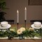 Northlight LED Flickering Flameless Taper Honeycomb Christmas Candles - 9.5" - White - Set of 2